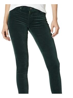 AG Adriano Goldschmied Forest Green Skinny Pants